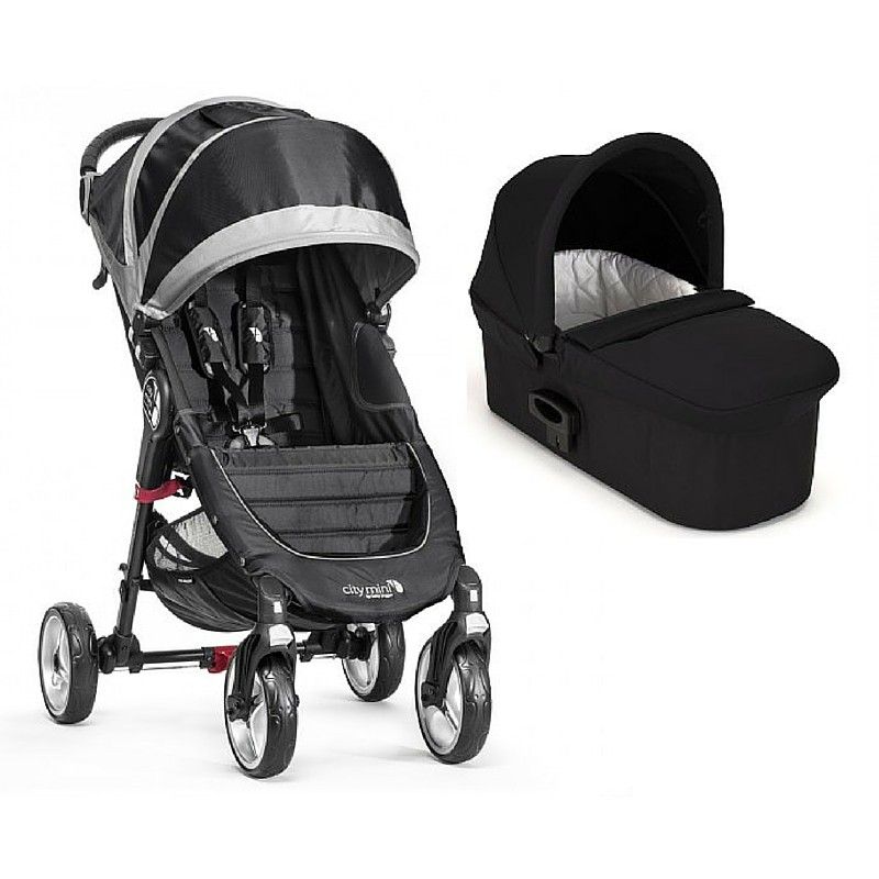 POUSSETTE+NACELLE SELECT DELUX BLACK/BLACK BABYJOGGER Orchestra