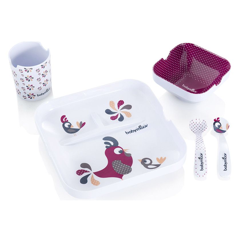 Babymoov Coffret Repas 5 Pieces Repas 2eme Age Repas Orchestra