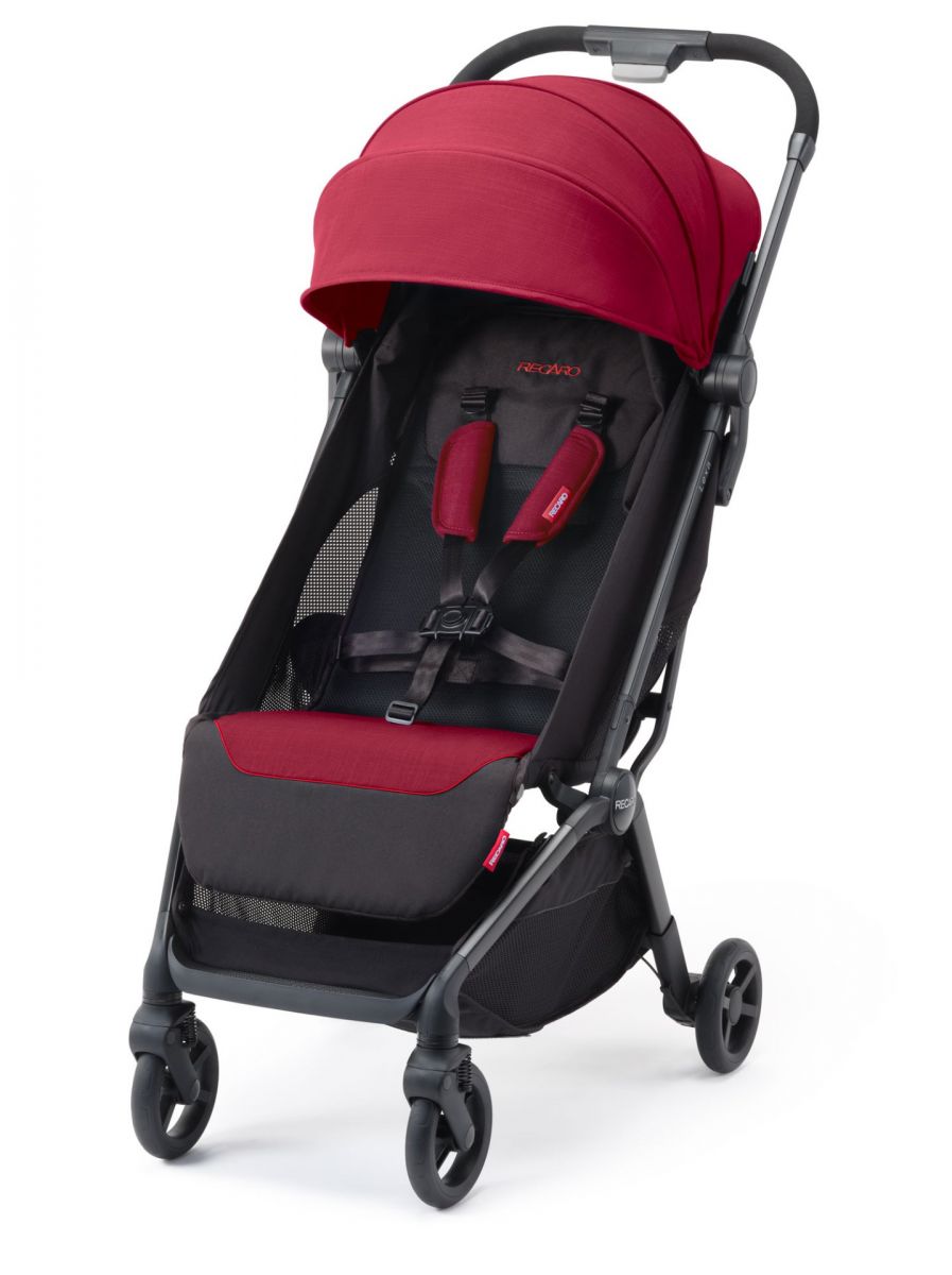 RECARO Lexa Stroller - Select Night Black select garnet red